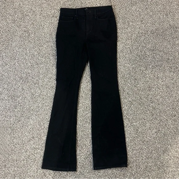 White House Black Market Black  “The Skinny Flare” Jeans - Picture 3 of 8